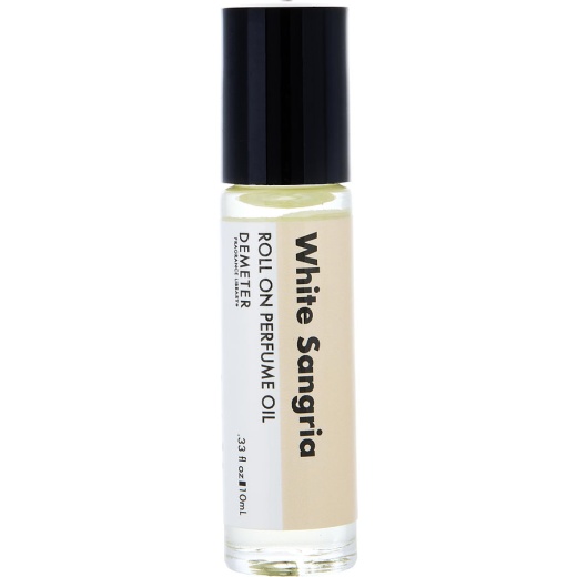 Demeter White Sangria Roll-On Perfume Oil 0.29 Oz - Refreshing Unisex Fragrance