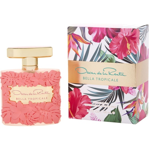 Oscar De La Renta Bella Tropicale Eau De Parfum Spray 3.4 Oz