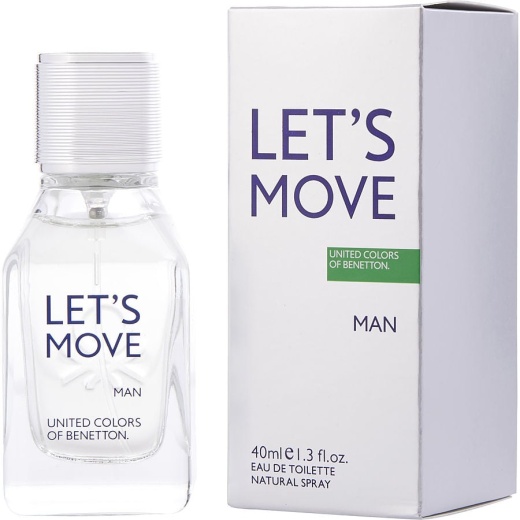 Benetton Let's Move By Benetton Edt Spray 1.3 Oz
