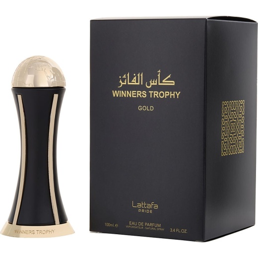 Lattafa Pride Winners Trophy Gold Eau De Parfum Spray 3.4 Oz