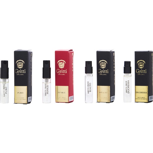 Gritti Variety By Gritti Prive 2 Set - Duchessa, Fenice, Puro & Rialto Extrait De Parfum Spray Vials