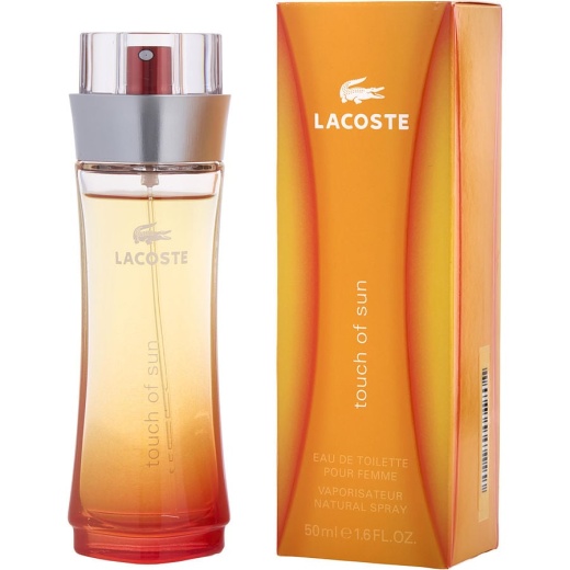Touch Of Sun by Lacoste Eau De Toilette Spray 1.6 Oz
