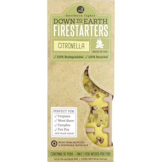 Citronella Firestarters by Down To Earth Firestarters
