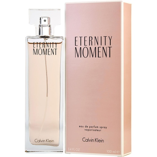 Eternity Moment by Calvin Klein Eau De Parfum Spray 3.4 Oz