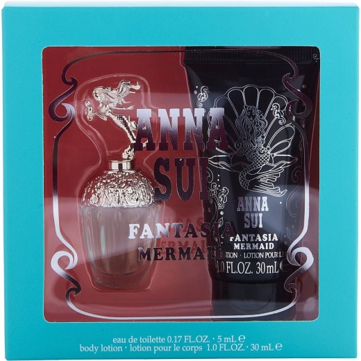 Anna Sui Fantasia Mermaid Gift Set - Mini EDT & Body Lotion for Women