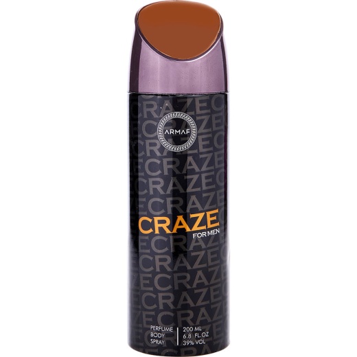 Armaf Craze By Armaf Body Spray 6.8 Oz - Luxury Fragrance for Men