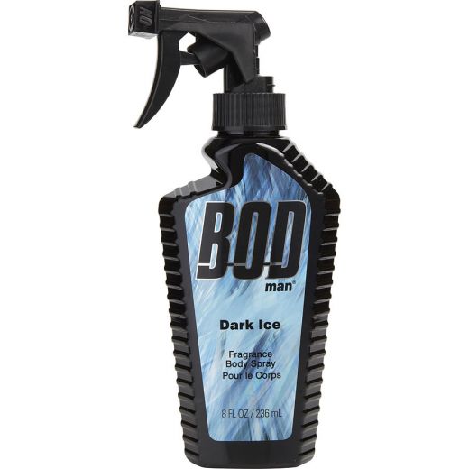 Bod Man Dark Ice by Parfums De Coeur Fragrance Body Spray 8 Oz
