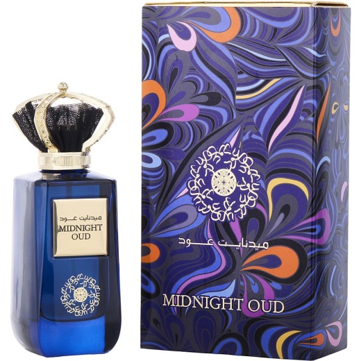 Ard Al Zaafaran Midnight Oud Eau De Parfum Spray - 3.4 Oz