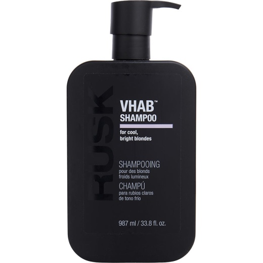Rusk Vhab Shampoo for Cool, Bright Blondes - 33 Oz