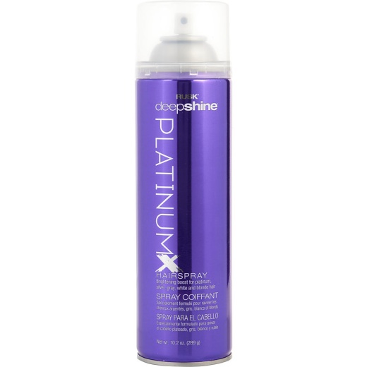 Rusk Deepshine Platinum X Hairspray 10 Oz