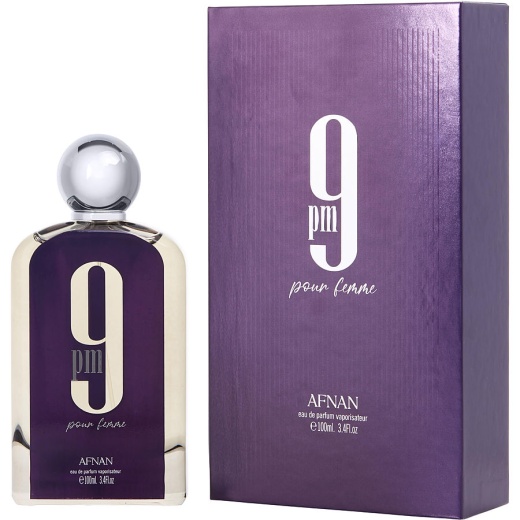 Afnan 9 Pm by Afnan Perfumes Eau De Parfum Spray 3.4 Oz