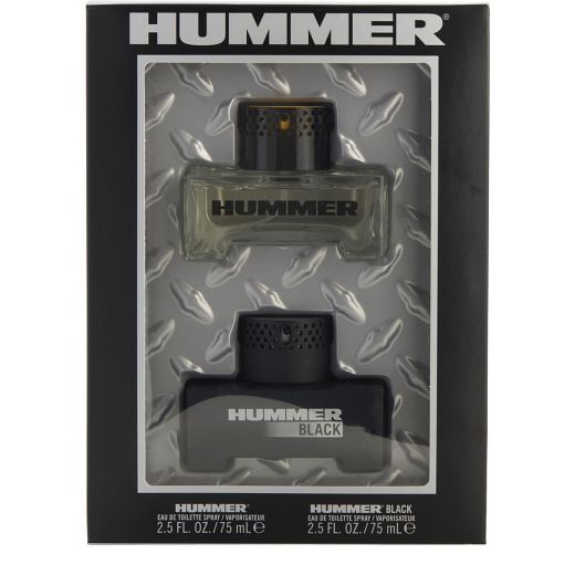Hummer Variety Hummer & Hummer Black And Both Are Eau De Toilette Spray 2.5 Oz