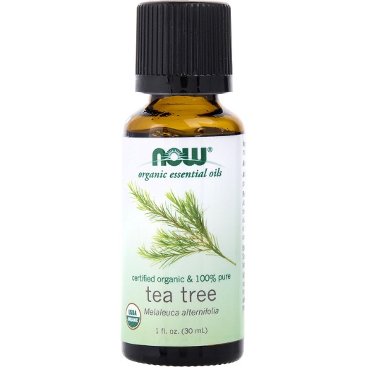 100% Organic Tea Tree Oil by NOW Essential Oils - Unisex Aromatherapy Oil for Skin Care, Hair Care, and Well-being