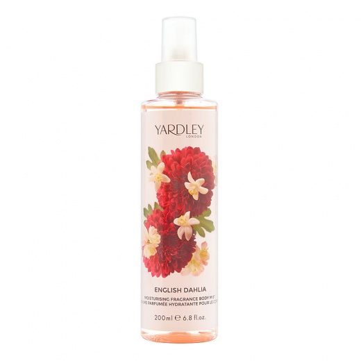 Yardley English Dahlia Fragrance By Body Mist 6.8 Oz