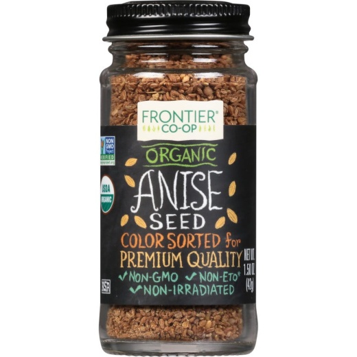 Frontier Co-Op Organic Whole Anise Seed 1.50 Oz