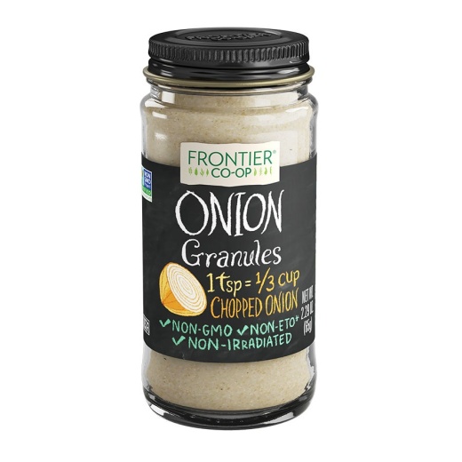 Frontier Co-Op Onion Granules, White 2.29 Oz
