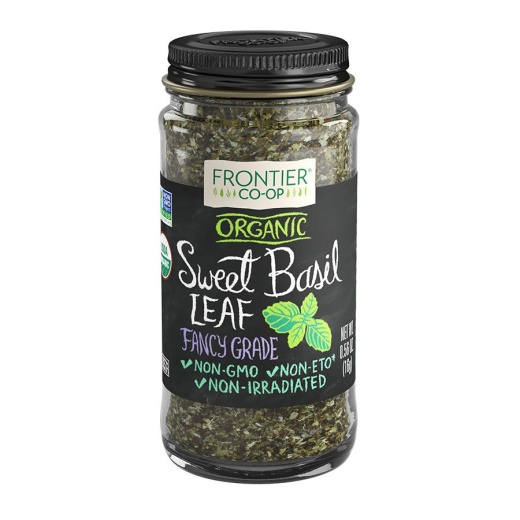 Frontier Co-Op Sweet Basil Leaf, Cut & Sifted, Organic 0.56 Oz