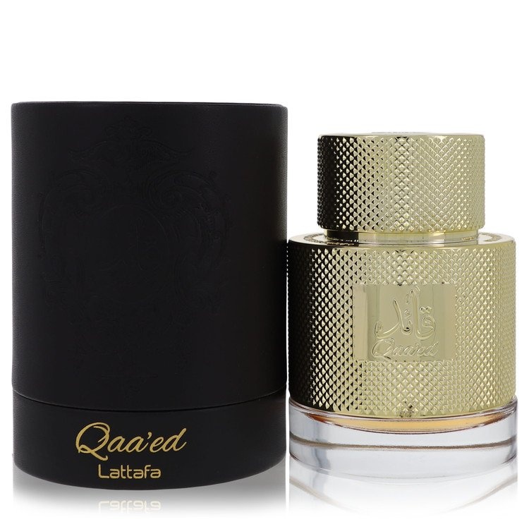 Qaaed Perfume By Lattafa Eau De Parfum Spray (Unisex) - 3.4 Oz Eau De Parfum Spray