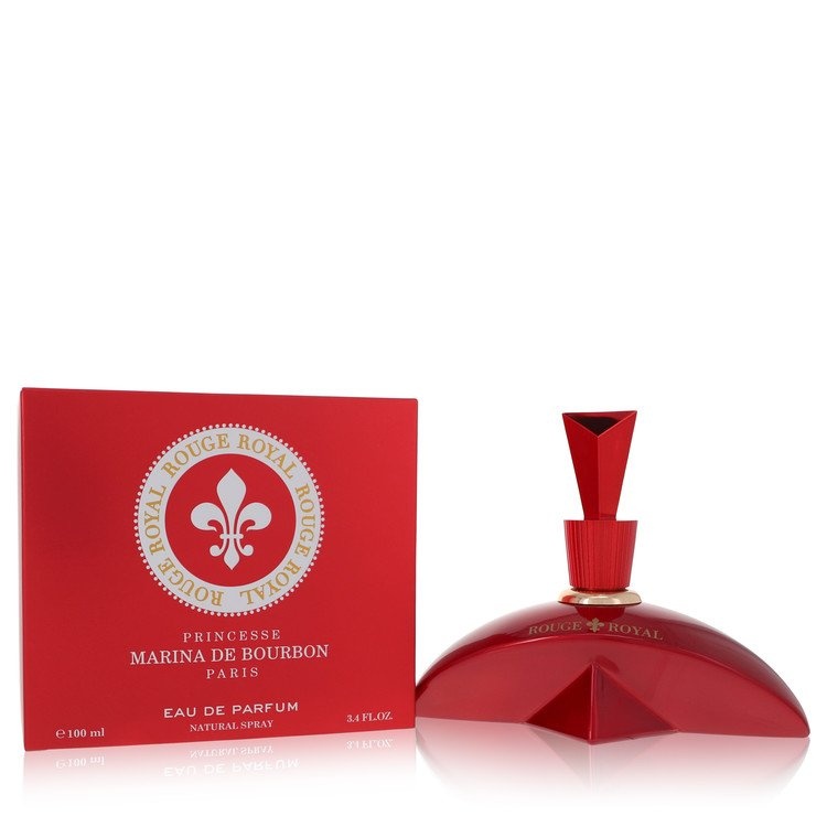 Marina De Bourbon Rouge Royal Perfume By Marina De Bourbon Eau De Parfum Spray - 3.4 Oz Eau De Parfum Spray