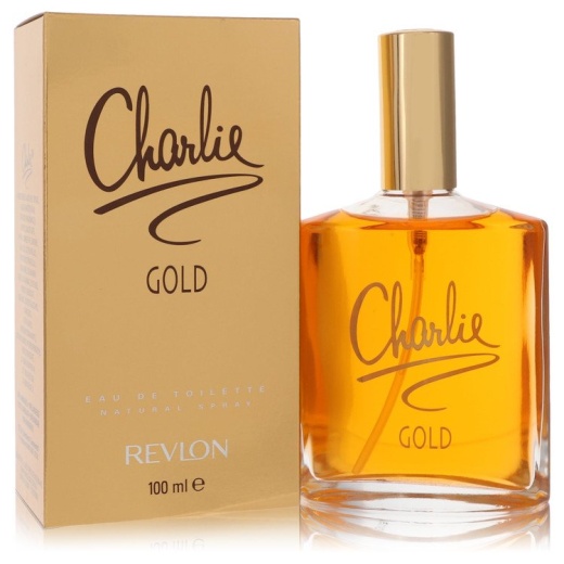 Charlie Gold Perfume by Revlon - 3.3 Oz Eau De Toilette Spray