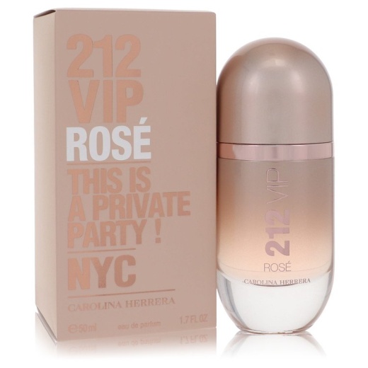 212 VIP Rose Perfume by Carolina Herrera - Eau De Parfum Spray 1.7 Oz