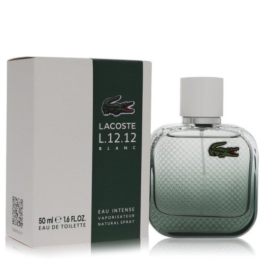 Lacoste Eau De Lacoste L.12.12 Blanc Eau Intense Cologne - 1.7 Oz