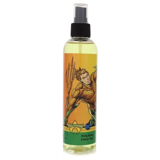 DC Comics Aquaman Cologne by Marmol & Son - 8 Oz Body Spray