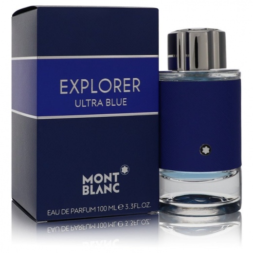 Montblanc Explorer Ultra Blue Cologne by Mont Blanc, 3.3 Oz Eau De Parfum Spray