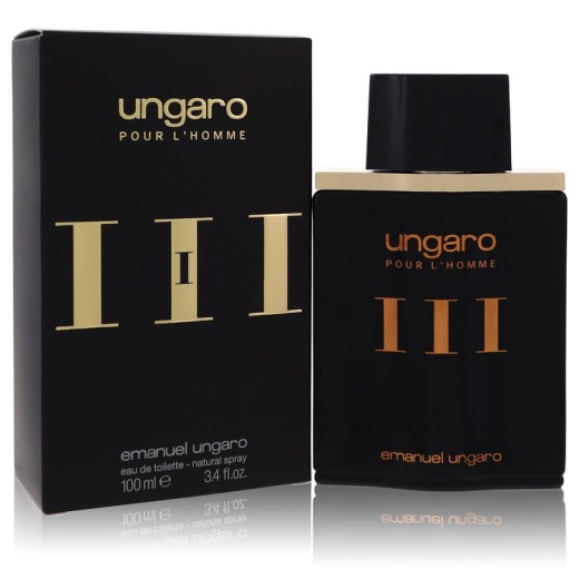 Ungaro Iii Cologne By Ungaro Eau De Toilette Spray (New Packaging) - 3.4 Oz Eau De Toilette Spray