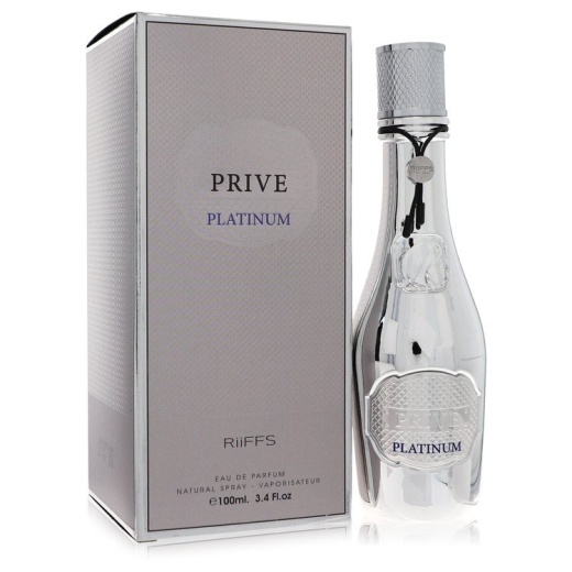 Riiffs Prive Platinum Cologne By Riiffs Eau De Parfum Spray - 3.4 Oz Eau De Parfum Spray