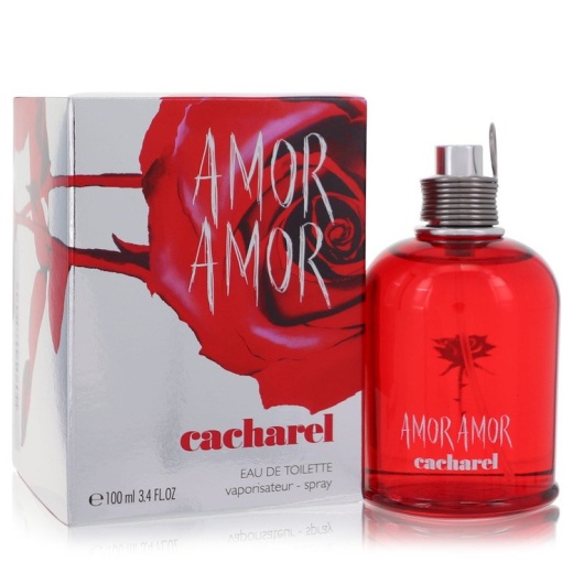 Amor Amor Perfume By Cacharel Eau De Toilette Spray - 3.4 Oz Eau De Toilette Spray
