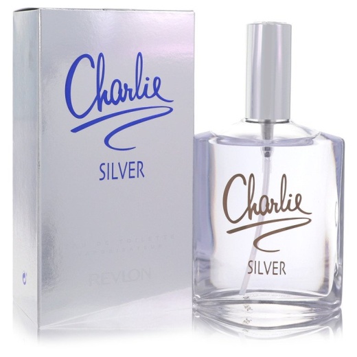 Charlie Silver Perfume by Revlon - 3.4 Oz Eau De Toilette Spray