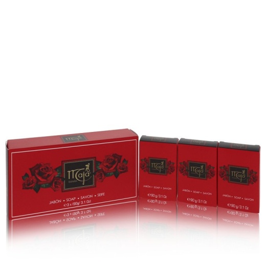 Maja Perfume By Myrurgia Soap (3 Pack) - 3.1 Oz Soap