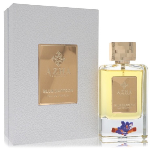 Azha Blue Saffron Perfume - Eau De Parfum Spray - 3.4 Oz