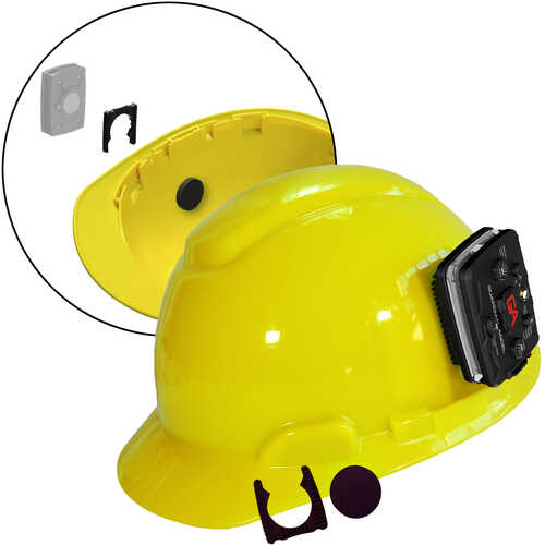 Guardian Angel Hard Hat Mount For Elite Series Personal Safety Light