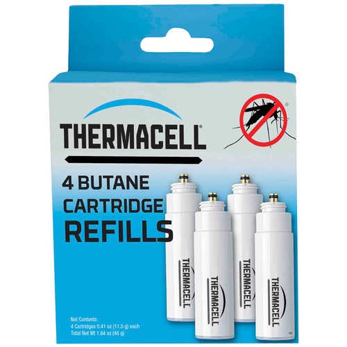 Thermacell Mosquito Repellent Butane Cartridge Refill, Pack Of 4