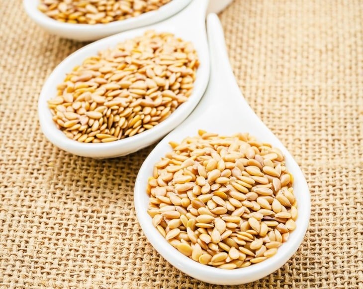 Organic Whole Golden Flax Seeds