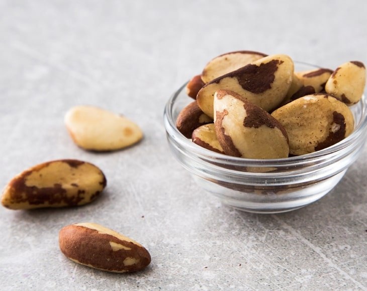 Organic Dry Roasted Brazil Nuts With Himalayan Salt