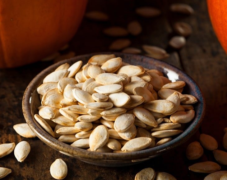Organic Dry Roasted Pumpkin Seeds (In Shell) With Himalayan Salt