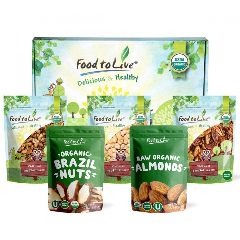 Organic Energy Nuts Gift Box