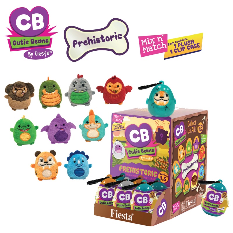 Cutie Beans - 3" Prehistoric Series