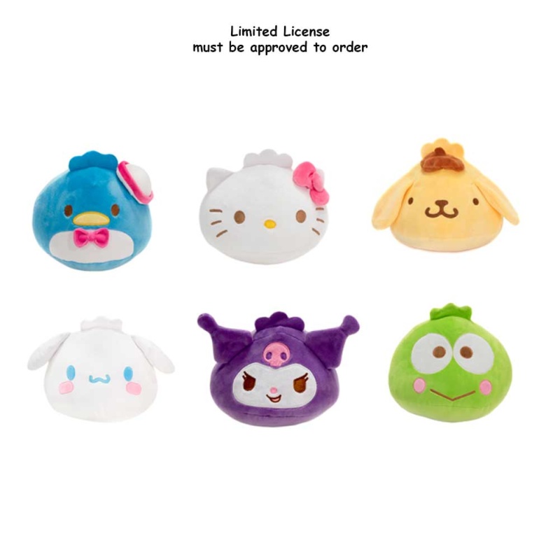 Sanrio Dumplings - 6In Hello Kitty, Kuromi, Keroppi, Tuxedo Sam, Pompompurin, Cinnamoroll(Sold Separately)
