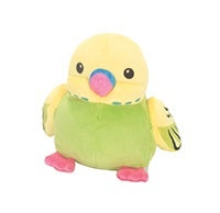 6In 2Asst. Parakeets Blue Or Green Color: Green
