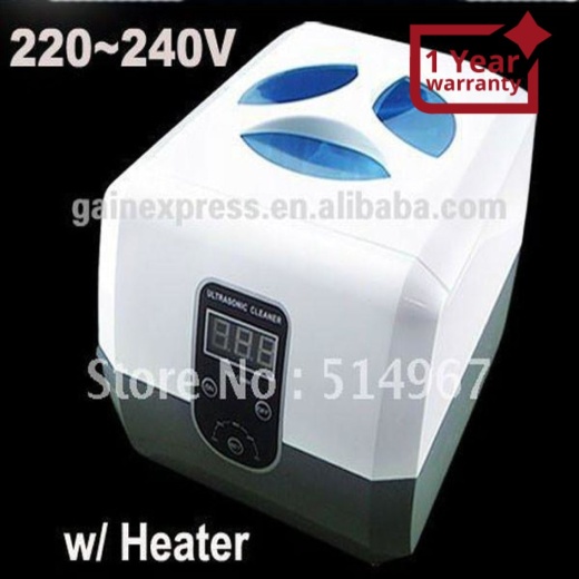 Digital 1.3L Ultrasonic Cleaner 220V 60W Timer With Heater
