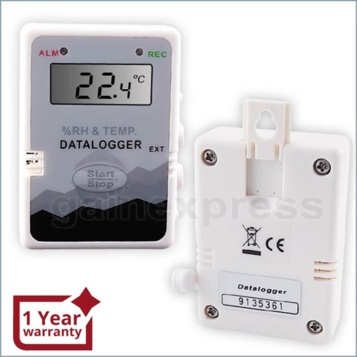Professional Humidity and Temperature USB Data Logger
