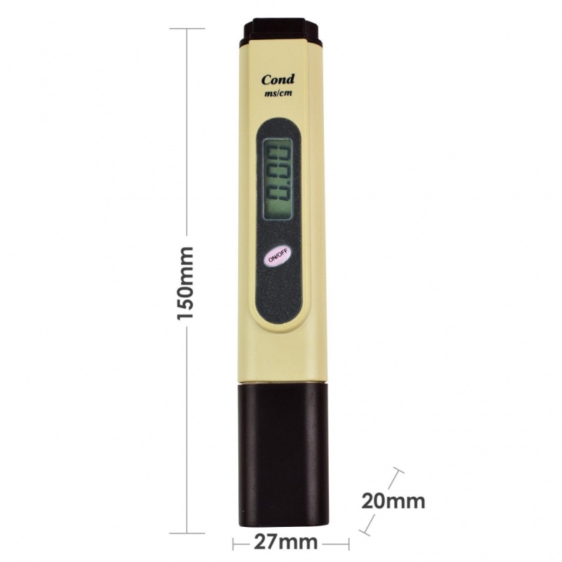 Pen Type Ec / Hydroponics / Nutrient Meter (0~19.99Ms/Cm)
