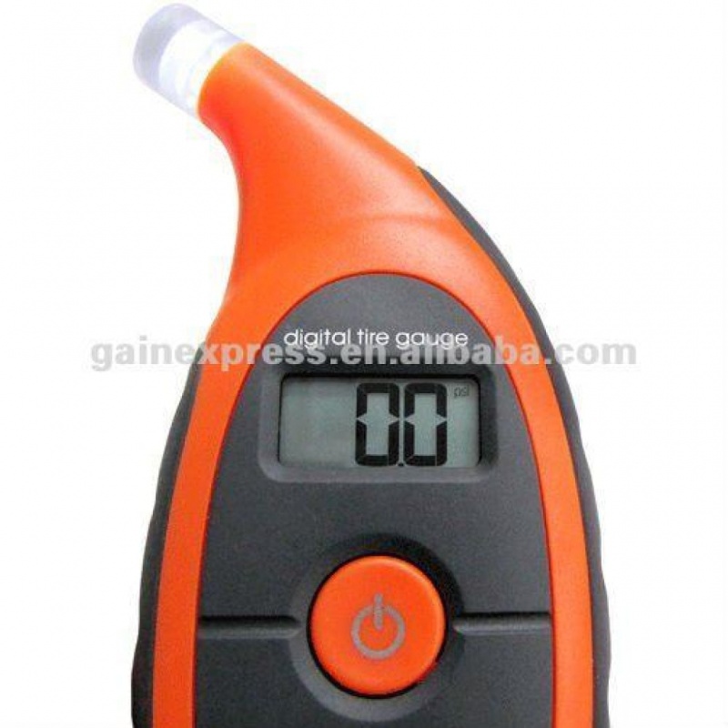 Portable Rst Digital Tire Tyre Air Pressure Gauge 5~150 Psi Bar Kpa With Led Light