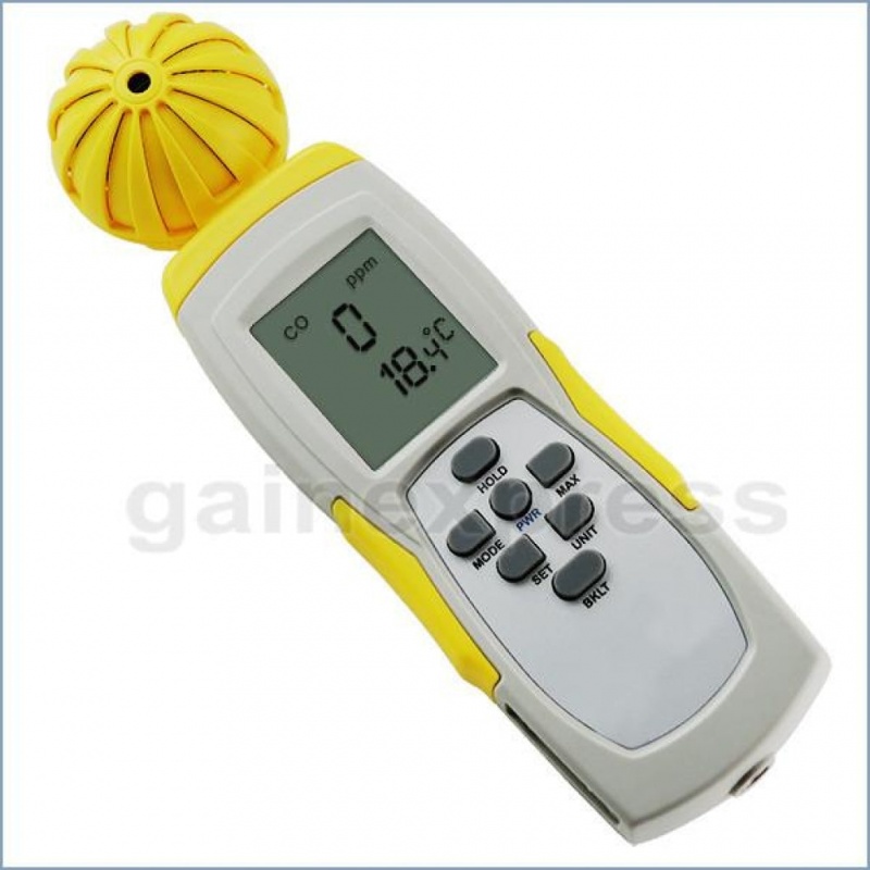 Digital Carbon Monoxide (Co) Temperature Meter Made In Taiwan
