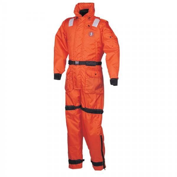 Mustang Survival Deluxe Anti-Exposure Coverall And Work Suit - Orange - Xs