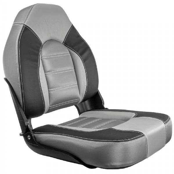 Springfield Marine Springfield Skipper Premium Hb Folding Seat Charcoal/Grey